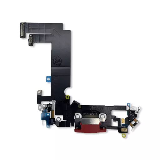 Charging Port Flex Cable (Red) (RECLAIMED) - For iPhone 12 Mini