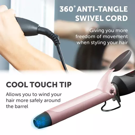 Noir 25mm Curling Tong