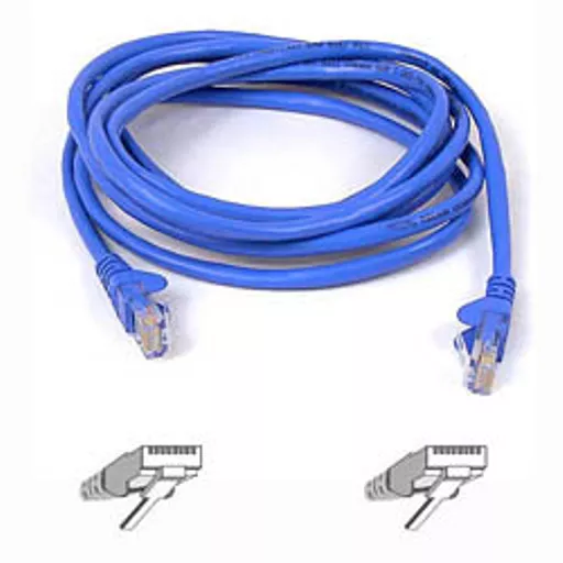 Belkin Cable patch CAT5 RJ45 snagless 1m blue networking cable