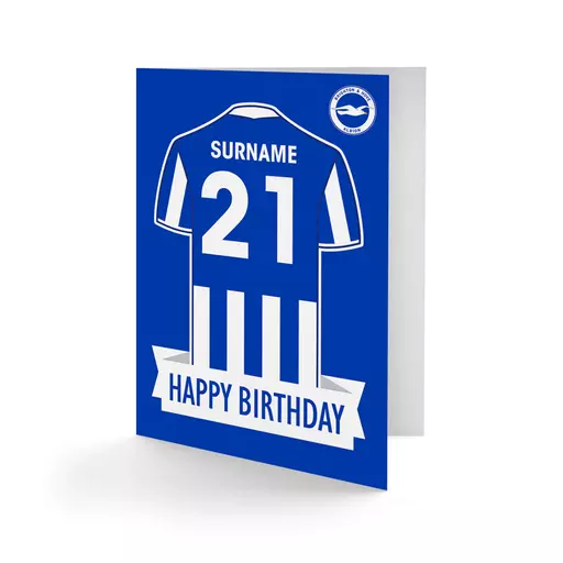 Brighton and Hove Albion, Personalised Football Shirt Print, Custom Wall  Art Print, Gift Idea, 2023-2024 Home Kit, Shop in Ireland, Gifts for  all occasions, Irish Gifts