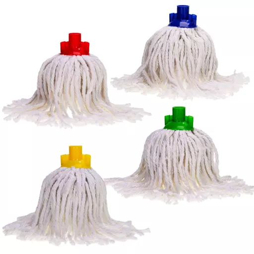 Cotton Twine Mop Head 5 Pack Yellow