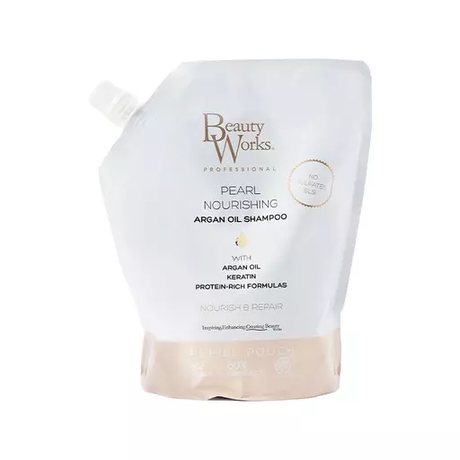 Beauty Works Pearl Nourishing Sulphate Free Shampoo Refill Pouch 500ml