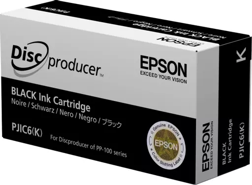 Epson C13S020452/PJIC6 Ink cartridge black, 3K pages 26ml for Epson PP 100/50