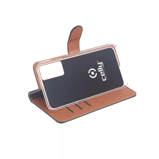 Celly WALLY mobile phone case 15.8 cm (6.2") Wallet case Black