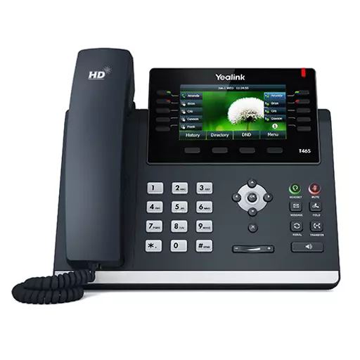 Yealink SIP-T46S IP phone Black 16 lines LCD