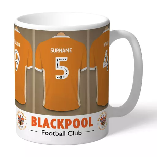 Blackpool FC Dressing Room Mug