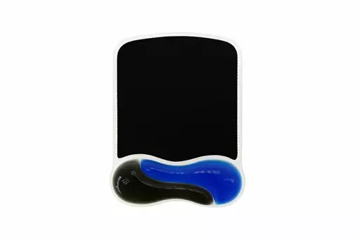 Kensington Duo Gel Mouse Pad with Integrated Wrist Support - Blue/Smoke