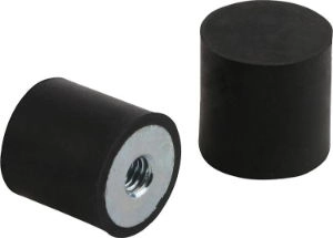 K0573 - Rubber-Metal Buffer Medium Hardness Size M3-M12