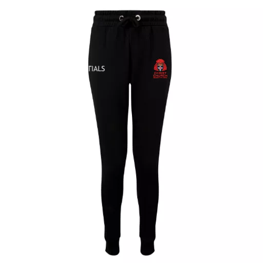 ChristChurchCollege_LadiesTaperedSweatPant_Black_Front.png