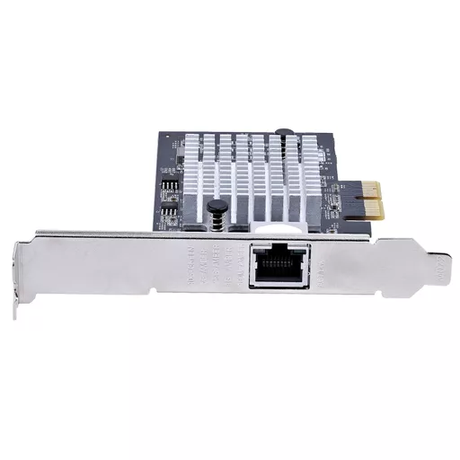 StarTech.com 1-Port 10Gbps PCIe Network Adapter Card, Network Card for PC/Server, Six-Speed PCIe Ethernet Card with Jumbo Frame Support, NIC/LAN Interface Card, 10GBASE-T and NBASE-T