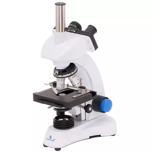 BioLab Trinocular Microscope, Inclined at 45°