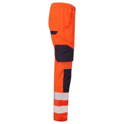 SYH-502-System-Hi-Vis-Orange-Navy-Eco-Stretch-Jogger-Trousers-Right With Segmented Tape.png
