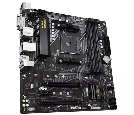 Gigabyte B550M DS3H AMD B550 Socket AM4 micro ATX