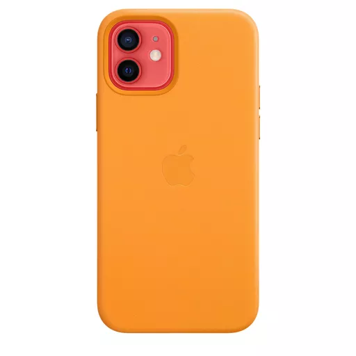 Apple iPhone 12 | 12 Pro Leather Case with MagSafe - California Poppy