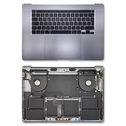 Top Case / Palm Rest Assembly (RECLAIMED) (Grade A) (Space Grey) - For Macbook Pro 16" (A2141) (2019)
