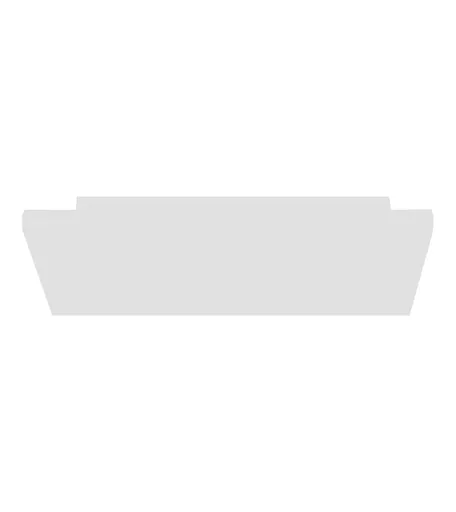 Perspex Slatwall V Shelf - 20cm x 20cm