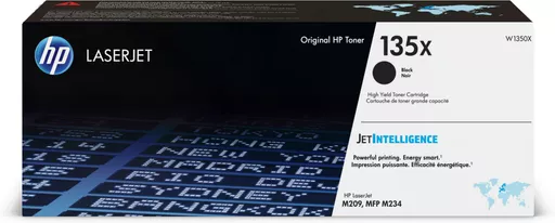 HP W1350X/135X Toner cartridge black high-capacity, 2.4K pages ISO/IEC 19752 for HP LaserJet M 209/e