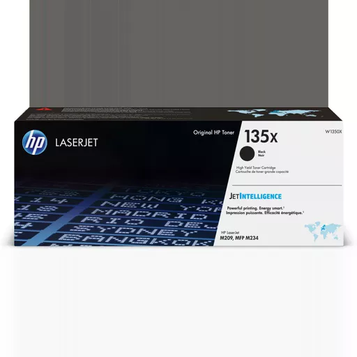 HP W1350X/135X Toner cartridge black high-capacity, 2.4K pages ISO/IEC 19752 for HP LaserJet M 209/e