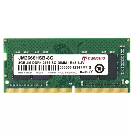 Transcend DDR4-2666 SO-DIMM 8GB JetRam