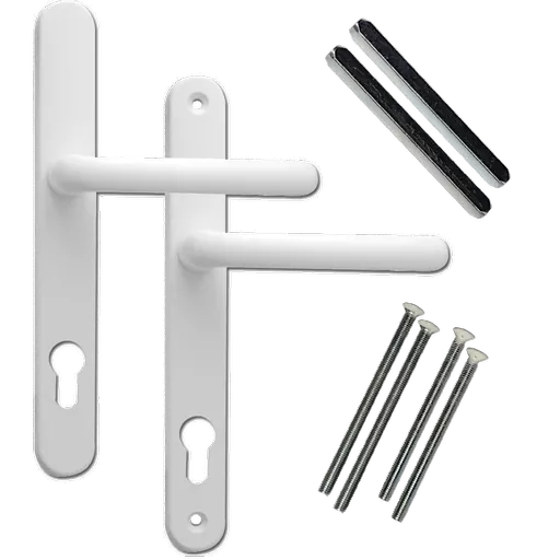 FAB & FIX Ashford 92/62PZ Offset Lever/Lever UPVC Furniture