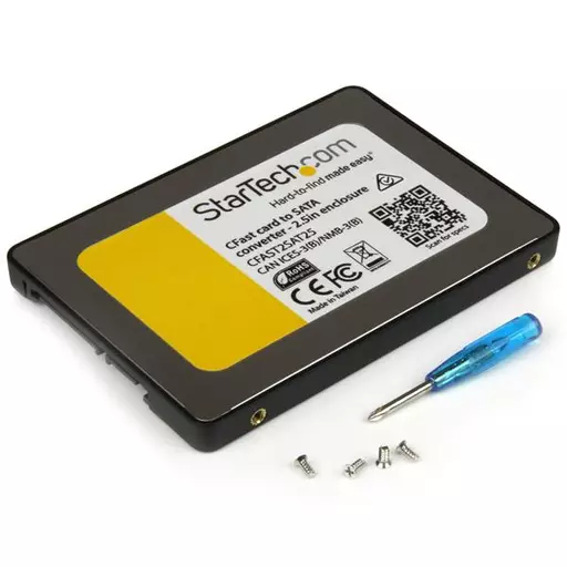 StarTech.com CFast card to SATA adapter with 2.5" housing