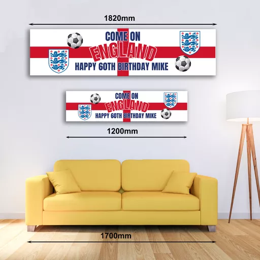 Personalised Banner - England Football