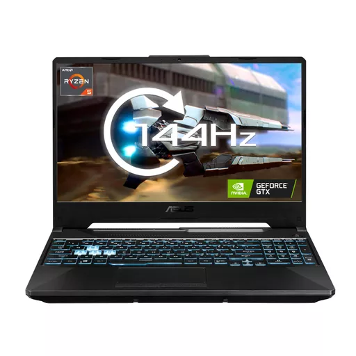 ASUS TUF Gaming A15 FA506IHR-HN019W AMD Ryzen™ 5 4600H Laptop 39.6 cm (15.6") Full HD 8 GB DDR4-SDRAM 512 GB SSD NVIDIA® GeForce® GTX 1650 Wi-Fi 6 (802.11ax) Windows 11 Home Black