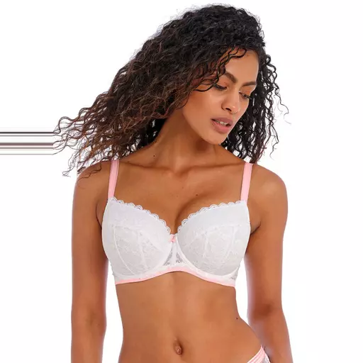 Freya   HALF CUP PADDED BRA   Offbeat  White