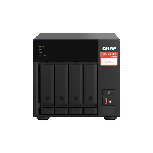 QNAP TS-473A NAS Tower Ethernet LAN Black V1500B