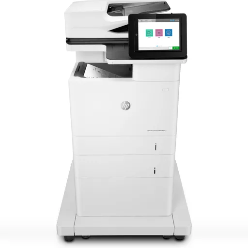 HP LaserJet Enterprise MFP M635fht, Print, copy, scan, fax, Front-facing USB printing; Scan to email/PDF; Two-sided printing; 150-sheet ADF; Strong Security