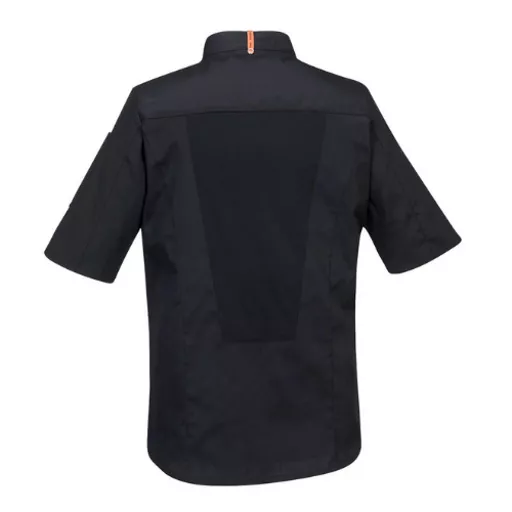 Portwest_ChefsMeshAirProStretchJacketShortSleeveC746_Black_Back.png
