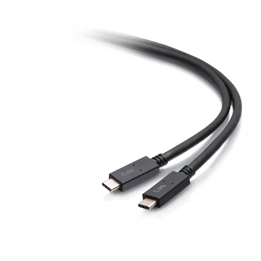 C2G 1.8m USB-C Male to USB-C Male Cable (20V 5A) - USB 3.2 Gen 1 (5Gbps)