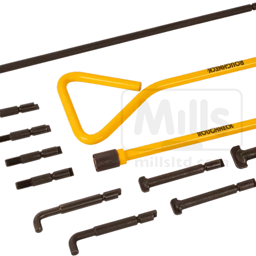 Roughneck Universal Manhole Key Kit – 13 Piece