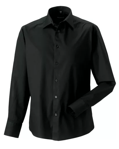 Men's Long Sleeve Easy Care Fitted Shirt