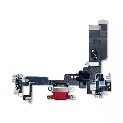 Charging Port Flex Cable (Red) (RECLAIMED) - For iPhone 14