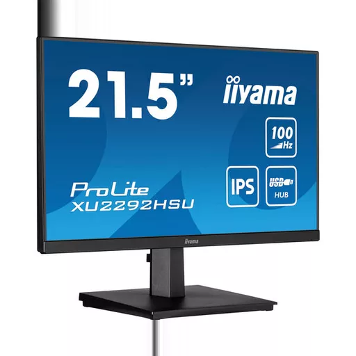 iiyama ProLite XU2292HSU-B6 computer monitor 54.6 cm (21.5") 1920 x 1080 pixels Full HD LED Black