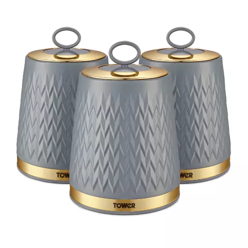 Empire Set Of 3 Canisters