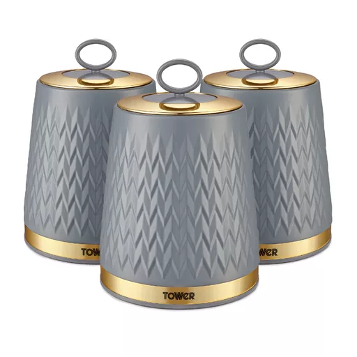 Empire Set Of 3 Canisters