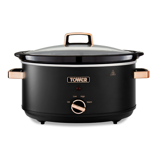 Tower Cavaletto 6.5 Litre Slow Cooker Black
