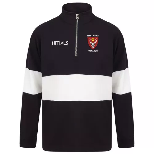 Hertford College Quarter Zip Sweatshirt