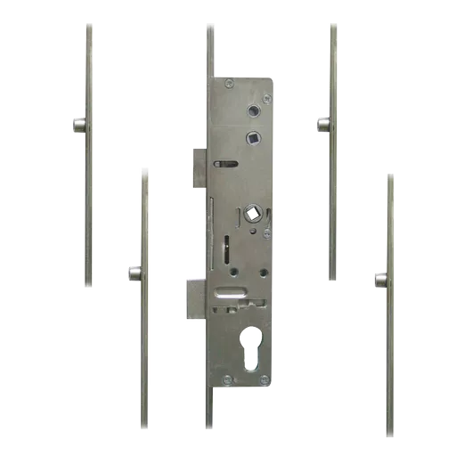 LOCKMASTER Lever Operated Latch & Deadbolt Twin Spindle - 4 Roller