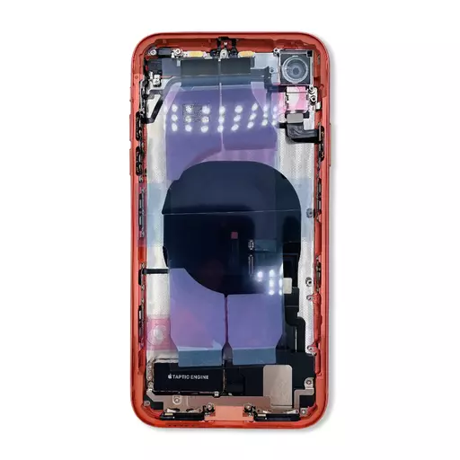 Back Housing With Internal Parts (RECLAIMED) (Grade B) (Coral) (No CE Mark) - For iPhone XR