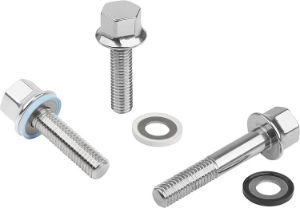 K1595 - 316 Stainless Steel Hex Head Screws With Collar And USIT Seal