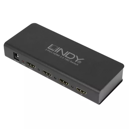 Lindy 3 Port HDMI 2.0 18G Switch