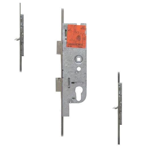 FERCO Tripact Lever Operated Latch & Deadbolt 20mm Faceplate - 2 Small Hook