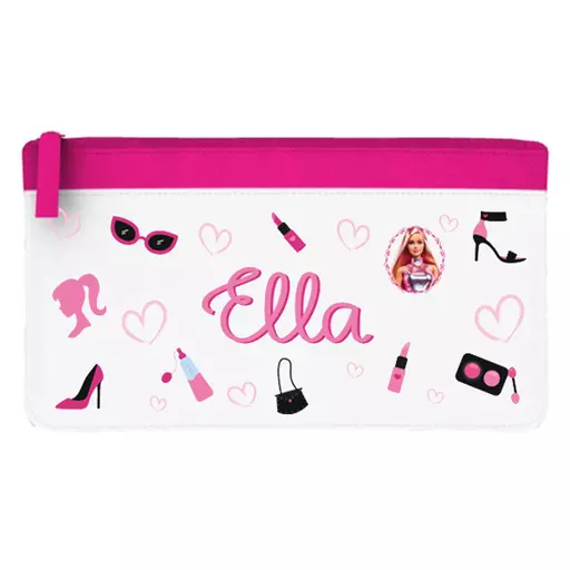 Barbie Style Personalised Pencil Case