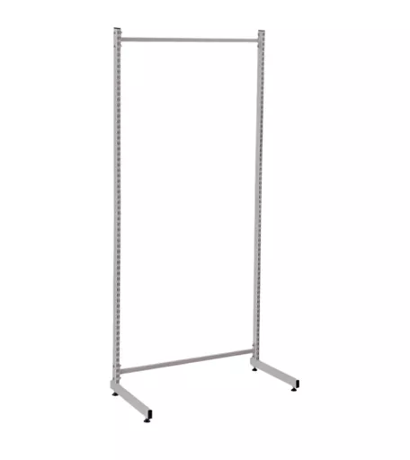 2000mm x 1000mm Wide Silver L Leg Gondola Bundle - No Shelves