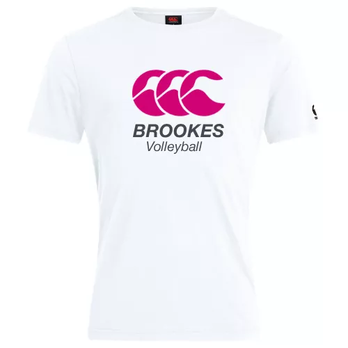 Oxford Brookes University Volleyball Senior Plain Cotton Tee