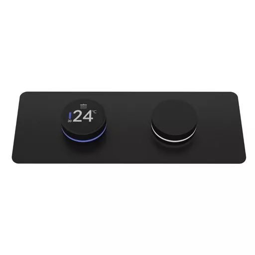 Denali Digital Shower Valve - Matt Black