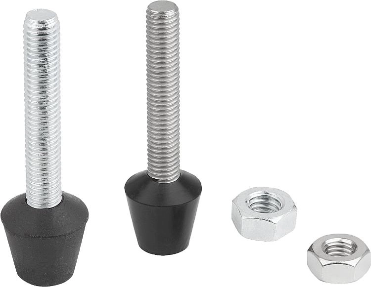 Neoprene Tipped Spindles